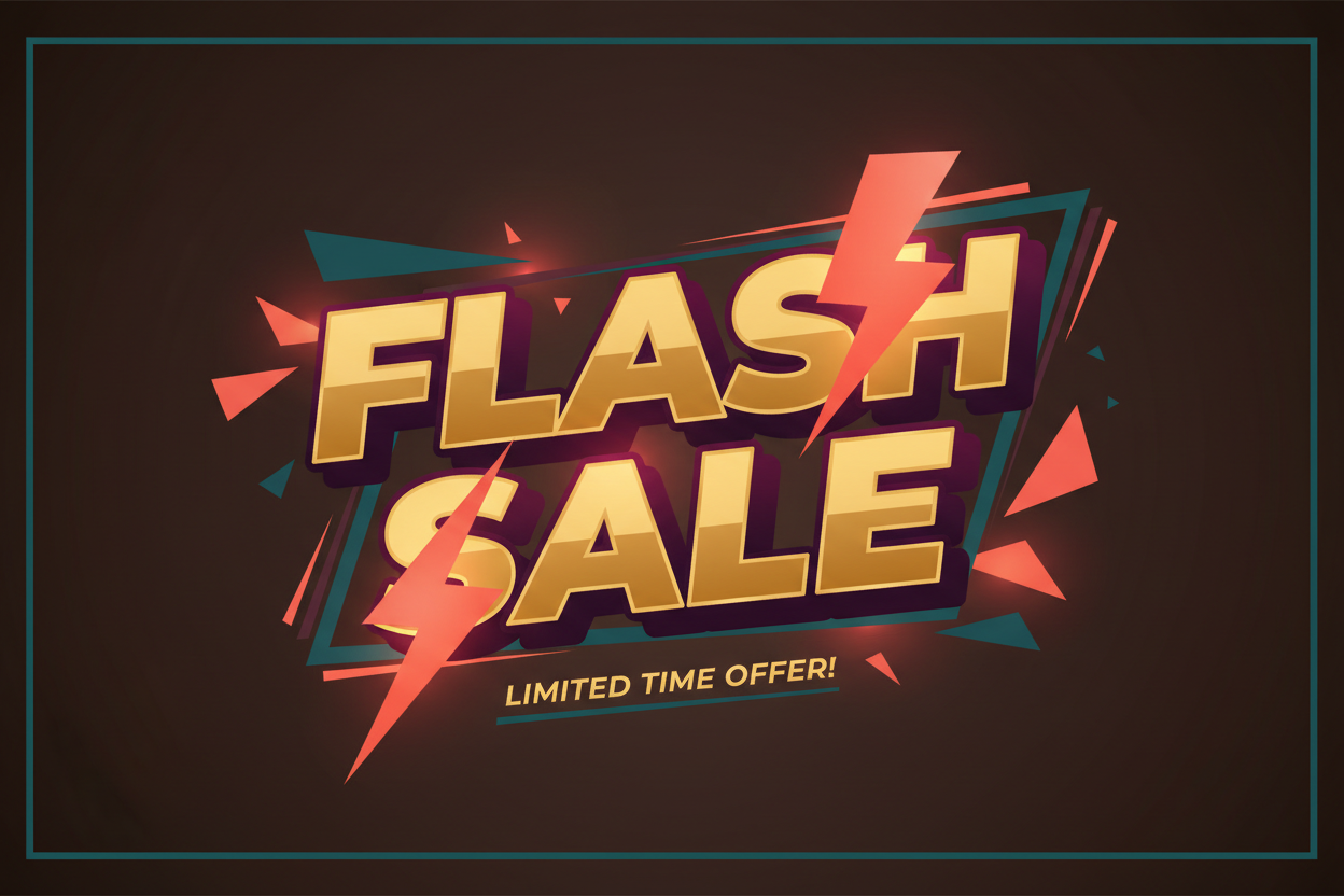 FLASH SALE!!!