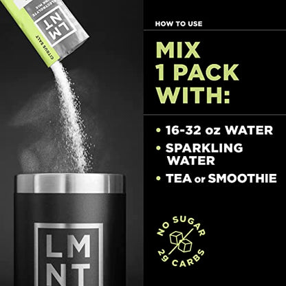 LMNT Zero Sugar Electrolytes - Variety Pack | Drink Mix | 12 Count-UPStoxs