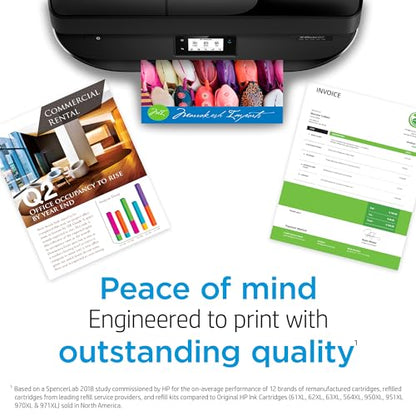 HP 67 Black Ink Cartridge | Works with HP DeskJet 1255, 2700, 4100 Series, HP ENVY 6000, 6400 Series | Eligible for Instant Ink | 3YM56AN-UPStoxs