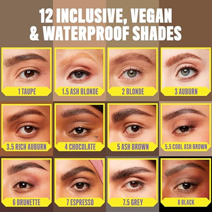 NYX PROFESSIONAL MAKEUP Micro Brow Pencil, Eyebrow Pencil - Taupe-UPStoxs