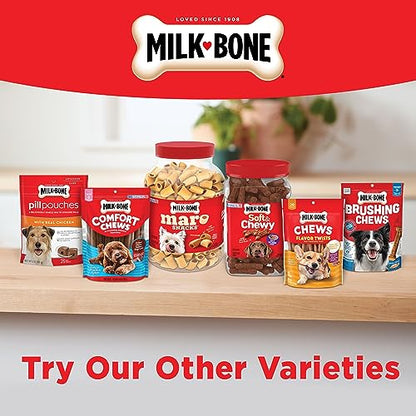 Milk-Bone Mini's Flavor Snacks Dog Treats, 36 Ounce Crunchy Texture Helps Reduce Tartar-UPStoxs