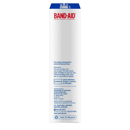 Band-Aid Brand Adhesive Bandages Flexible Fabric, Extra Large, 10 Count (Pack of 2)-UPStoxs